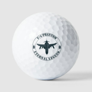 Legendäre F-4 Phantom Fighter Aircraft Golfball