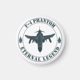 Legendäre F-4 Phantom Fighter Aircraft Magnet