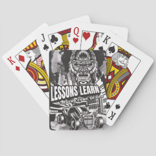 LEGENDÄRE GORILLA-LEKTIONEN LERNEN SPIELKARTEN