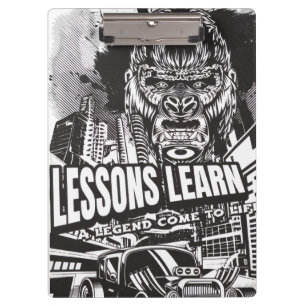 LEGENDÄRE GORILLA LERNEN CLIPBOARD KLEMMBRETT