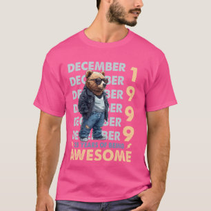 Legendäre Männer Dezember 1999 25. Geburtstagsbär T-Shirt