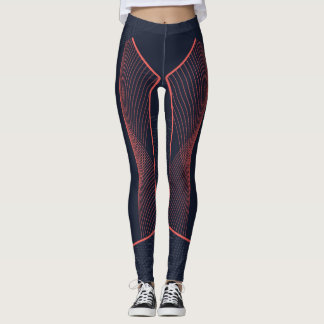 Legendäre Motion - Geometrische Eleganz Leggings
