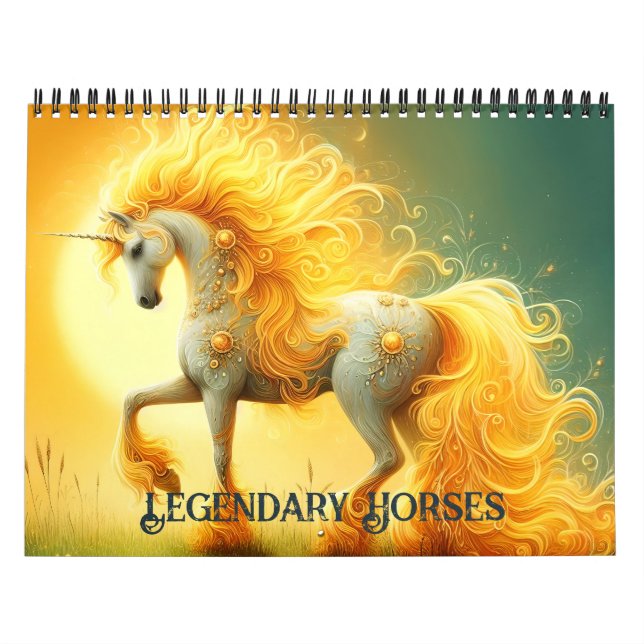 Legendäre Pferde Kalender (Titelbild)