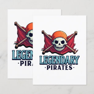 Legendäre Piraten Begleitkarte