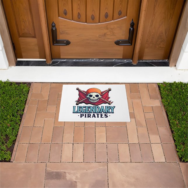 Legendäre Piraten Fußmatte (Außenbereich)