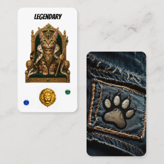 Legendäre Punk-Katze: Royal Bengal Edition Treuekarte