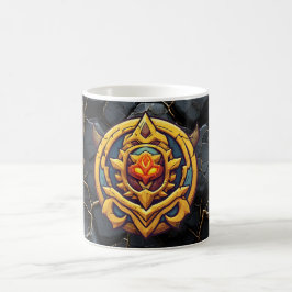 Legendäre Rang-Gamer-Emblem Kaffeetasse