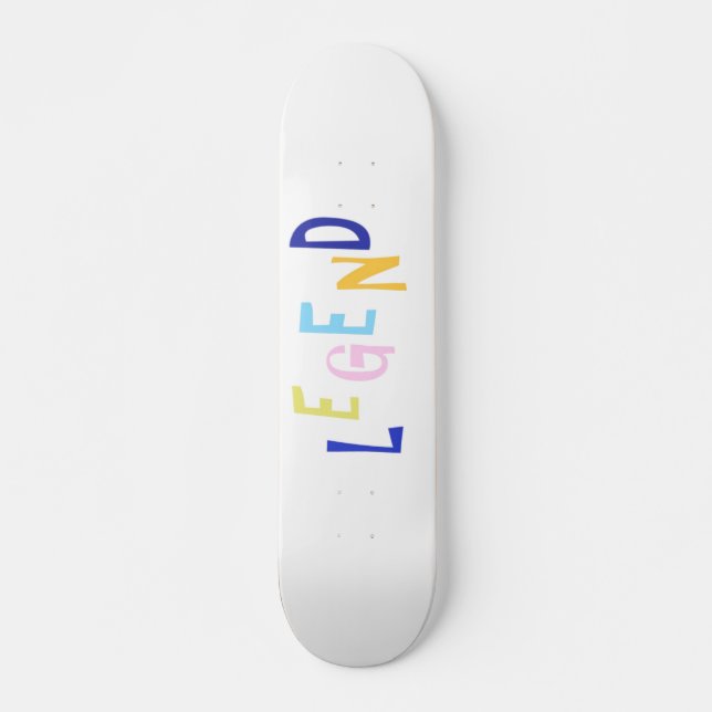 legendäre Wortart Skateboard (Vorne)