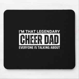 Legendärer Cheer Dad Cheerleading Mousepad