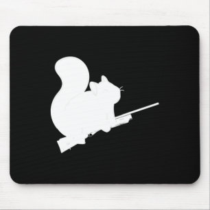 Legendärer Eichhörnchen-Jagdkampf Byck Design Pell Mousepad
