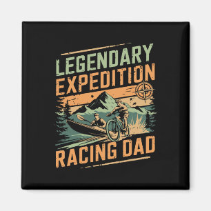 Legendärer Expeditions-Rennsport-Vater-Mountainbik Magnet