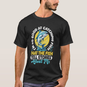 Legendärer Fischer Lustige Große Fangzitat T-Shirt