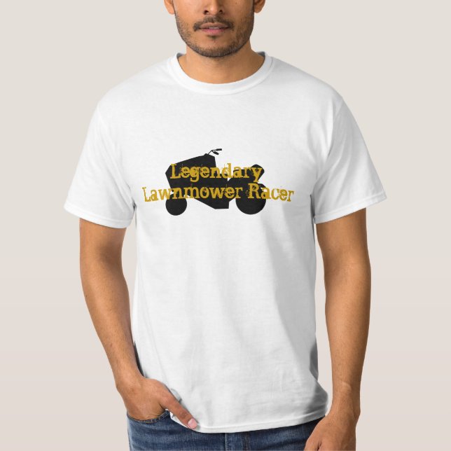 Legendärer Rasenmäher-Rennläufer - V2 T-Shirt (Vorderseite)
