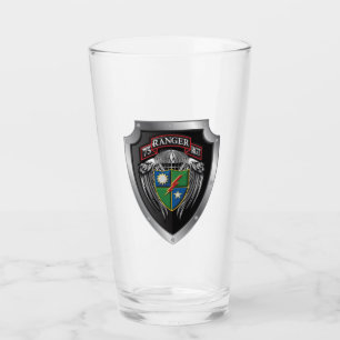 Legendäres 75. Ranger-Regiment-Kundenschild Glas