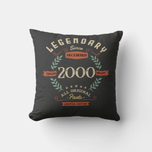 Legendary Birthday Geschenk Custom Kissen