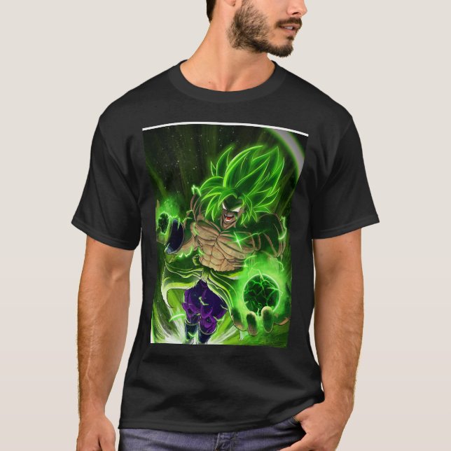 Legendary Broly Supersaiyajin Graphic T - Shirt (Vorderseite)