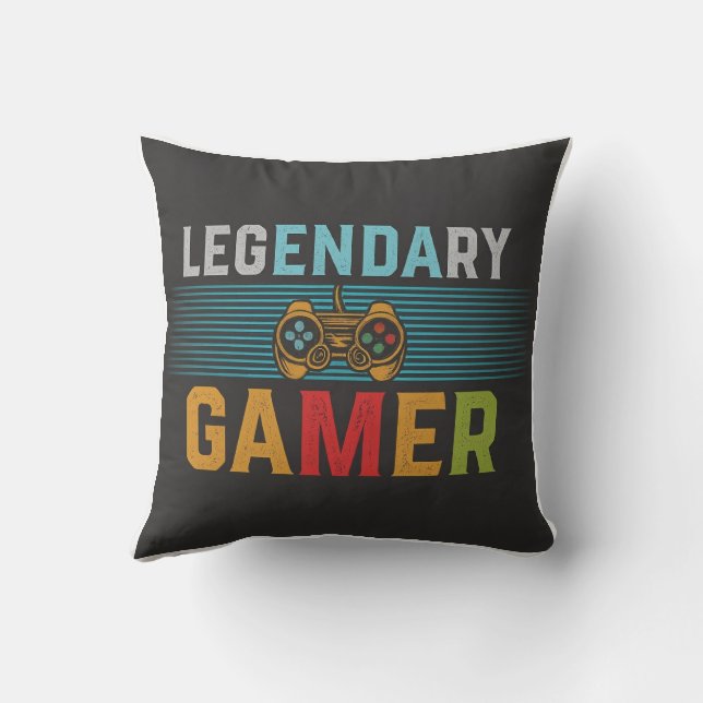Legendary Gamer Pillow Kissen (Rückseite)