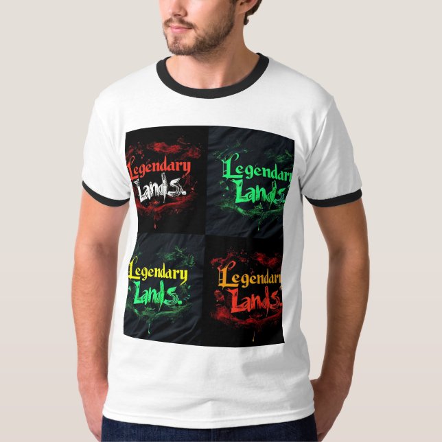 Legendary Lands T - Shirt Design (Vorderseite)