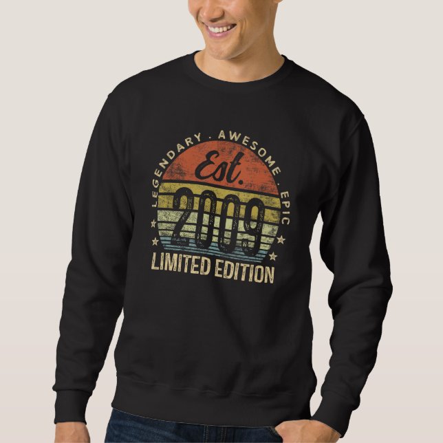 Legendary Phantastisch Epic 2009 Gifts Boys Girls  Sweatshirt (Vorderseite)