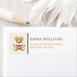 Legendary Red Belt Judo Bear – Baby Shower