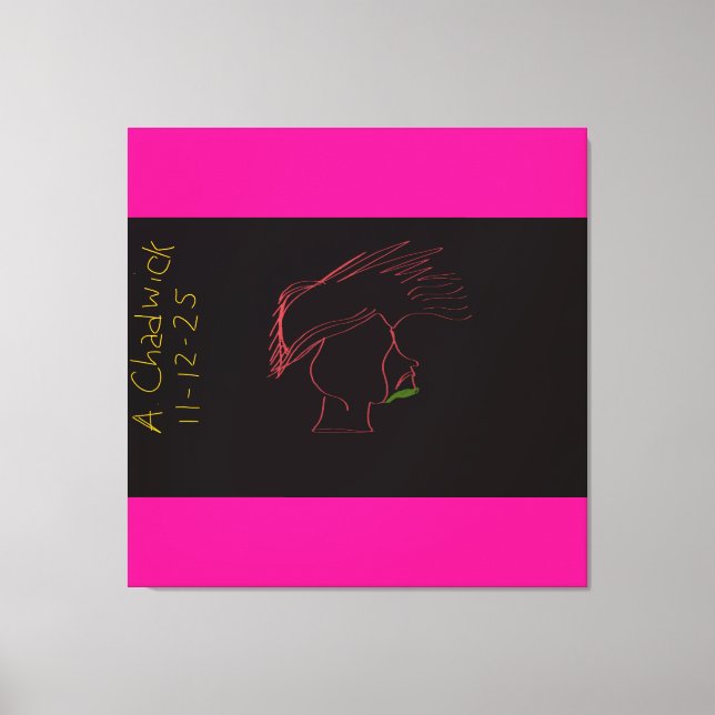 Legendary Rockstar  Leinwanddruck (Vorderseite)