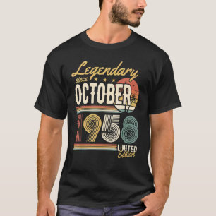 Legendary Seit Oktober 1958 u2013 Happy Birthday T-Shirt