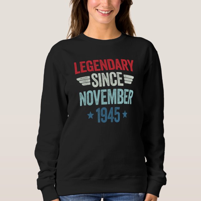 Legendary Since November 1945_1 Sweatshirt (Vorderseite)