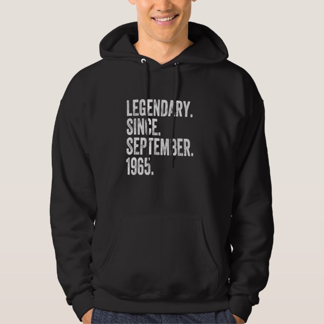 Legendary Since September 1965 Hoodie (Vorderseite)