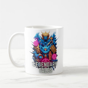 Legendary Tales - Neon Mythos Kaffeetasse