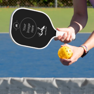 Legendary Vater Best by Par White Stadium Skull Pickleball Schläger