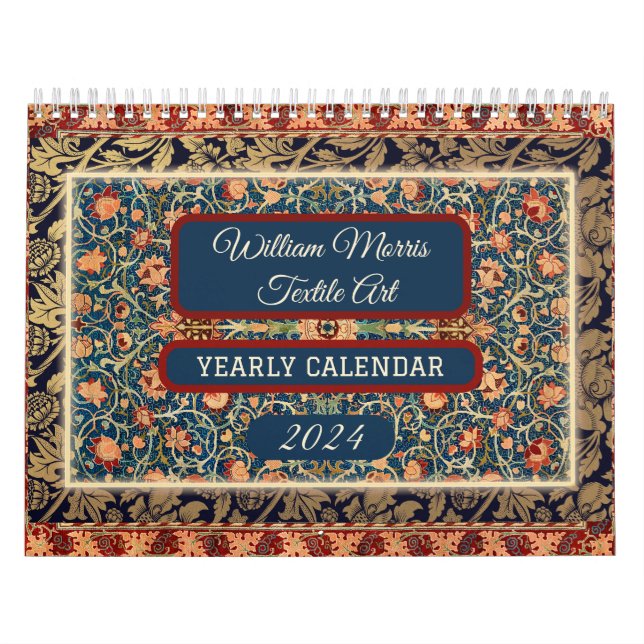 Legendary William Morris Textile Designs Kalender (Titelbild)