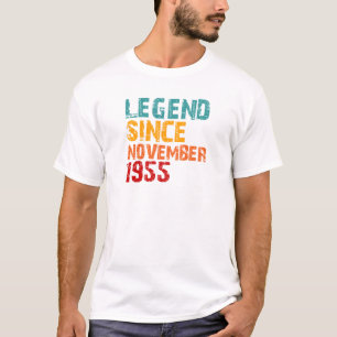 Legende 1955 70. Geburtstagsgeschenke für Männer F T-Shirt