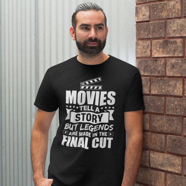 Legende aus der letzten Schnitt - Filmerditor T-Shirt (Von Creator hochgeladen)