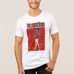 Legende begann  Tri-Blend shirt