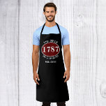 Legende Black Schürze<br><div class="desc">Feiern Sie die Geburt einer Legende mit dieser Schürze! Mit diesem einzigartigen und personalisierten Druck können Sie Ihren Liebsten oder Bekannten gelassen wissen,  wie wichtig Ihnen das ist.</div>