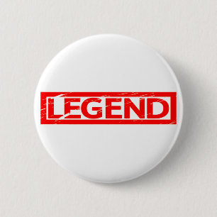 Legende Briefmarke Button