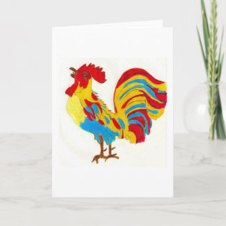 Legende des Hahns Karte