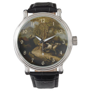 Legende des kopflosen Reiters Halloween-Geist Armbanduhr