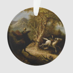 Legende des kopflosen Reiters Halloween-Geist Ornament