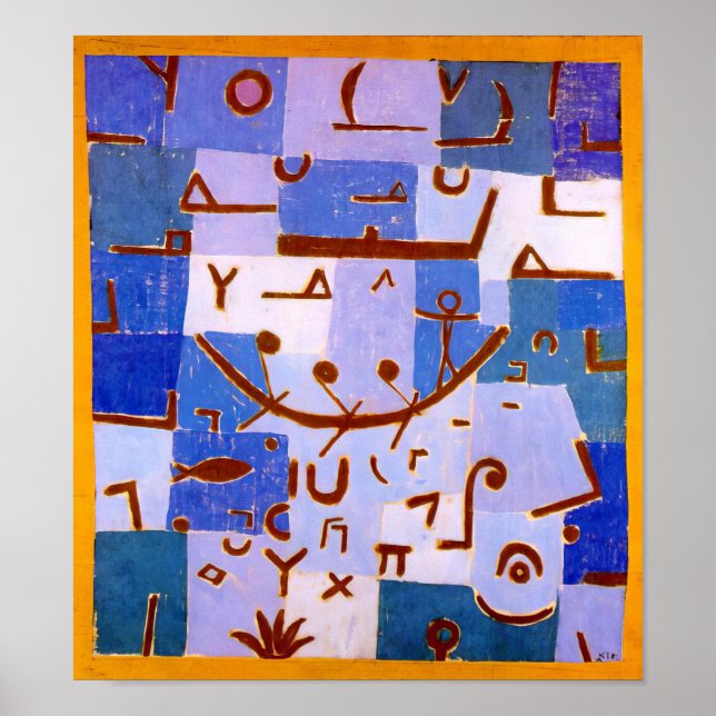 Legende des Nils | Paul Klee | Poster (Vorne)