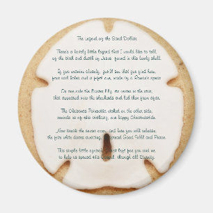 Legende des Sand-Dollar-runden Magneten Magnet