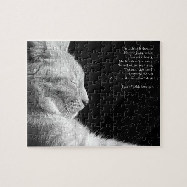 Legende des Sphynx (Schwarzweiss) (Horizontal)