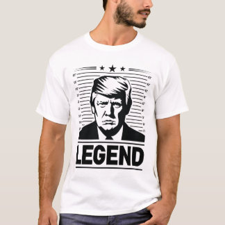 Legende Donald Trump: Bulletproof Wahl 2024 T-Shirt