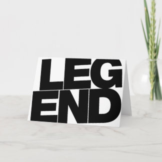 Legende Feiertagskarte