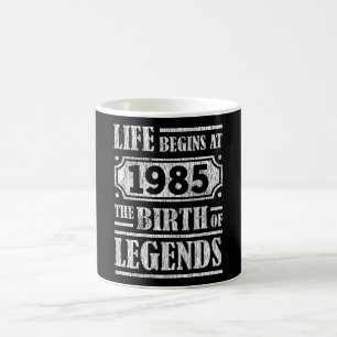 Legende, geboren 1985 Retro-Vintage-Geschenk zum G Kaffeetasse