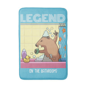 Legende (im Badezimmer) Singgrotte Badematte
