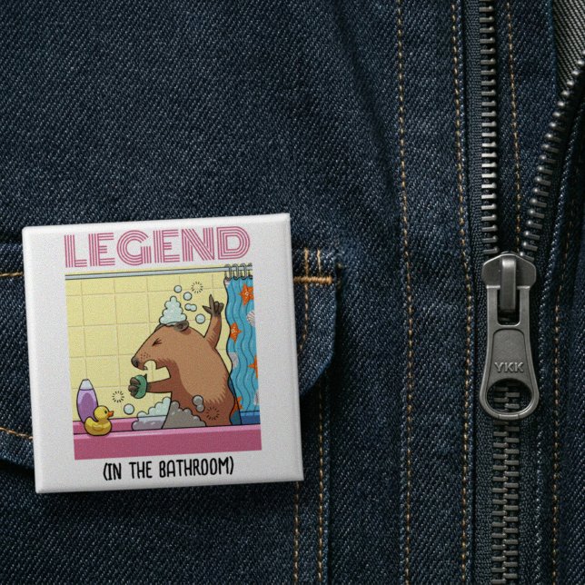 Legende (im Badezimmer) Singgrotte Button (Von Creator hochgeladen)
