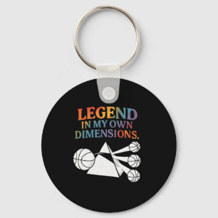 Legende in meinen eigenen Dimensionen Sketll-Prism Schlüsselanhänger