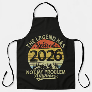 Legende ist 2026 in Rente gegangen, nicht mein Pro Schürze