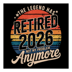Legende ist 2026 in Rente Nicht mehr mein Problem Poster